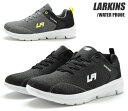 【送料無料(北海道、沖縄除く)】 ラーキンス L-682 LARKINS メンズスニーカー ローカットスニーカー 防水スニーカー 紐靴 軽量 雨の日 軽い メン...