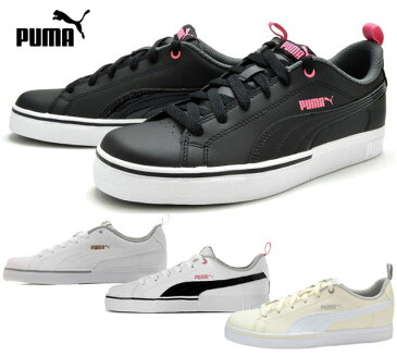プーマ PUMA 373633 BREAK POINT VULC BG スニーカー レディース 婦人 04 ブラック/ブラック 02 ホワイト/ホワイト 03 ホワイト/ブラック 05 ウィスパーホワイト/ホワイト 靴