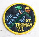 ビンテージ THE MOUNTAIN TOP ST.THOMAS V.I. パッチ【中古】