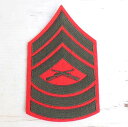 デッドストック★ビンテージ USMC 階級章 パッチ★I【中古】