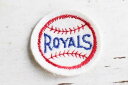 ビンテージ ROYALS フェルト パッチ★E【中古】