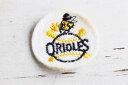 ビンテージ ORIOLES フェルト パッチ★B【中古】