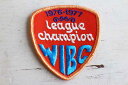 70s 76-77 WIBC League Champion ボウリング パッチ【中古】