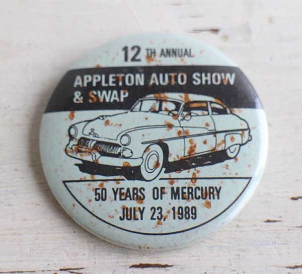 80s 12th ANNUAL APPLETON AUTO SHOW & SWAP 缶バッジ【中古】