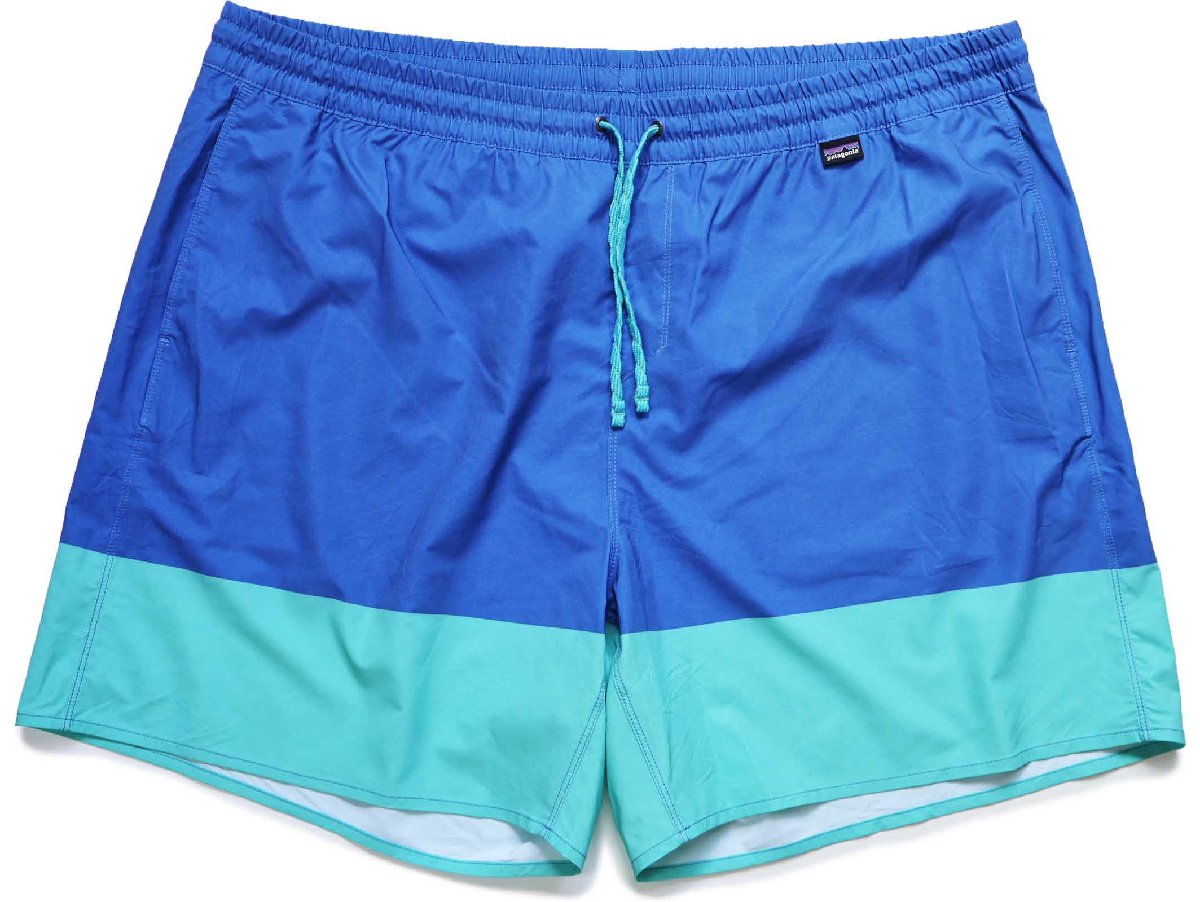 patagoniaパタゴニア Hydropeak Volley Shorts バイカラー ストレッチ ポリエステル バレーショーツ SZBA XXL★ショートパンツ 特大【中古】