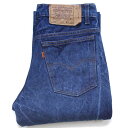 80s USA製 Levi'sリーバイス 517 デニムパンツ W31 L34★88 ブーツカット【中古】
