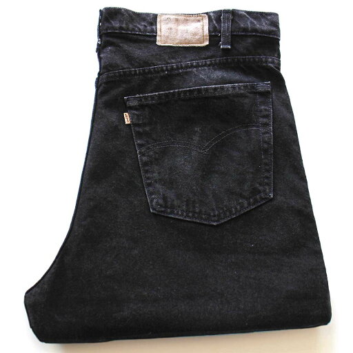90s USA製 Levi'sリーバイス SIGNATURE 540 ブラック デニムパンツ W42 L36★SDP4321【中古】 90s USA製 Levi'sリーバイス SIGNATURE 540 ブラック デニムパンツ W42 L36★SDP4321【中古】