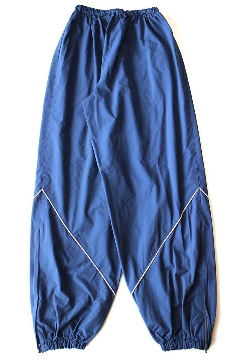 00s 米軍 U.S.AIR FORCE PFU トレーニング ナイロンパンツ 紺 M/R★60 IPFU【中古】