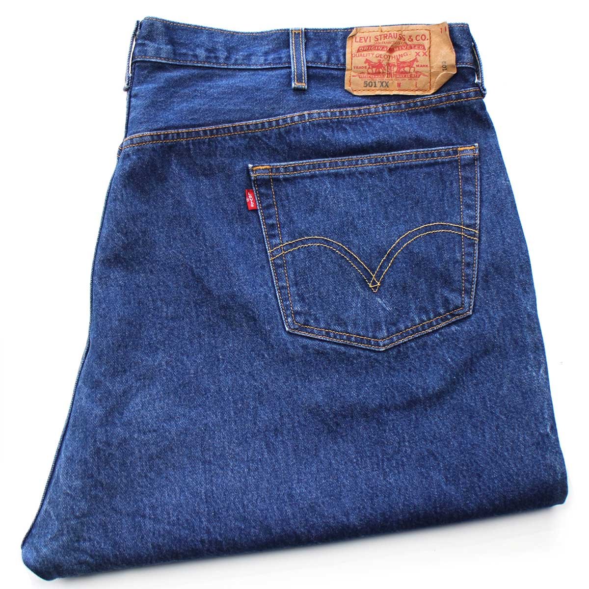 00s メキシコ製 Levi'sリーバイス 501 デニムパンツ W52 L30★SDP4360 超特大【中古】
