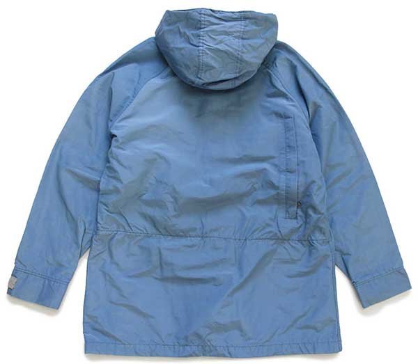 70s Woolrichウールリッチ ウールライナー マウンテンパーカー ブルーグレー M【中古】