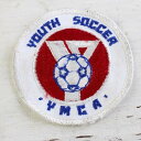 ビンテージ YOUTH SOCCER YMCA パッチ★ワッペン【中古】