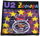 デッドストック★90s U2 Zooropa ズーロッパ バンダナ 黒★B【中古】