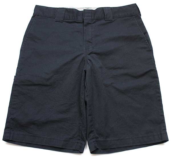 メキシコ製 Dickiesディッキーズ ワーク ショートパンツ 黒 34★08 ショーツ【中古】