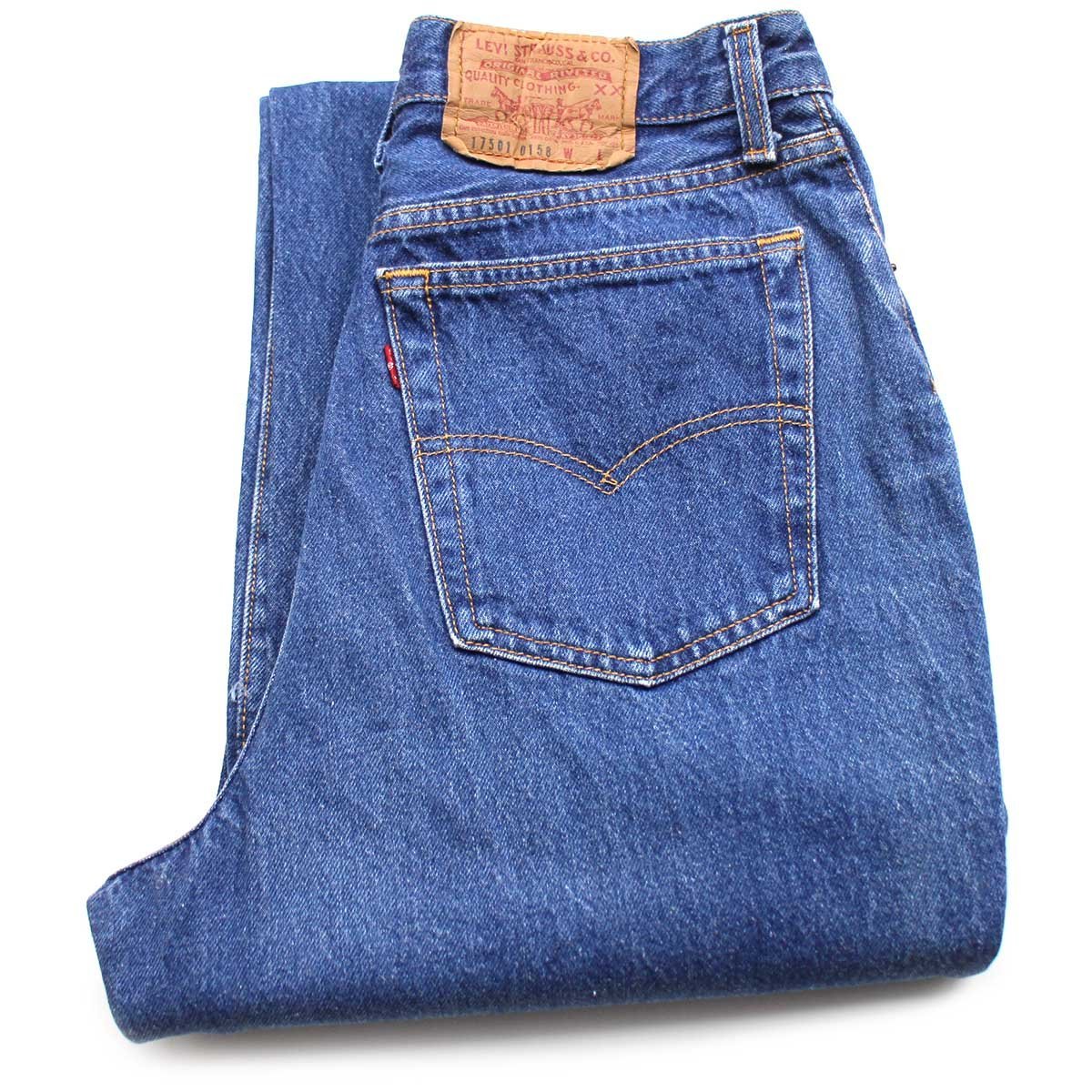 楽天Used Clothing Sixpacjoe80s USA製 Levi'sリーバイス 17501 デニムパンツ 13【中古】