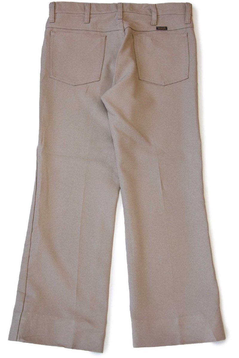 00s メキシコ製 Wranglerラングラー 82TN ランチャードレスジーンズ ポリエステルパンツ タン W32★56 スタプレ【中古】