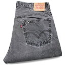 00s メキシコ製 Levi 039 sリーバイス 505 ペンキ飛び ブラック デニムパンツ ボロ フェード w38 L32★SDP2579 【中古】