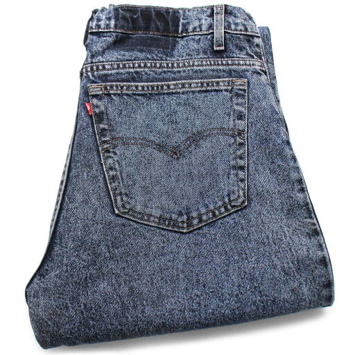 90s USA製 Levi'sリーバイス 550 ケミカルウォッシュ カラーデニムパンツ カスタム 紺 w38 L34★SDP2551 アシッド 【中古】 90s USA製 Levi'sリーバイス 550 ケミカルウォッシュ カラーデニムパンツ カスタム 紺 w38 L34★SDP2551 アシッド 【中古】