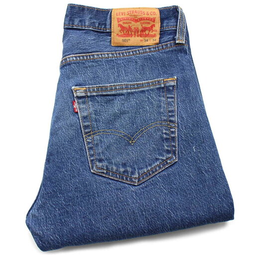 Levi'sリーバイス 501 ストレッチ デニムパンツ W34 L34★SDP2791【中古】 Levi'sリーバイス 501 ストレッチ デニムパンツ W34 L34★SDP2791【中古】