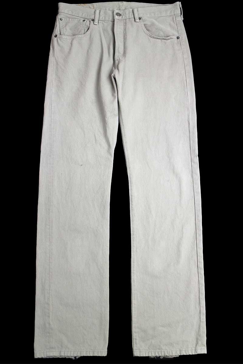メキシコ製 Levi'sリーバイス 501 カラーデニムパンツ グレー W32 L34★SDP2829【中古】