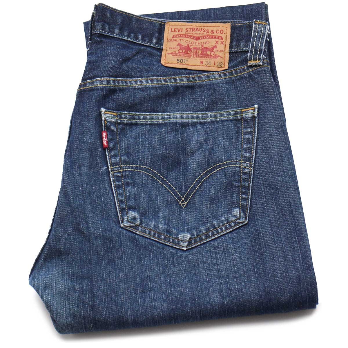 Levi'sリーバイス 501 デニムパンツ w34★SDP2999 【中古】