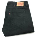 Levi'sリーバイス 501 後染め ブラック デニムパンツ w38 L32★SDP3042 【中古】(4)