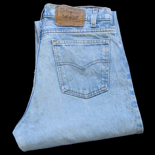 80s USA製 Levi'sリーバイス 550 ケミカルウォッシュ デニムパンツ w32 L34★アシッド 【中古】 80s USA製 Levi'sリーバイス 550 ケミカルウォッシュ デニムパンツ w32 L34★アシッド 【中古】