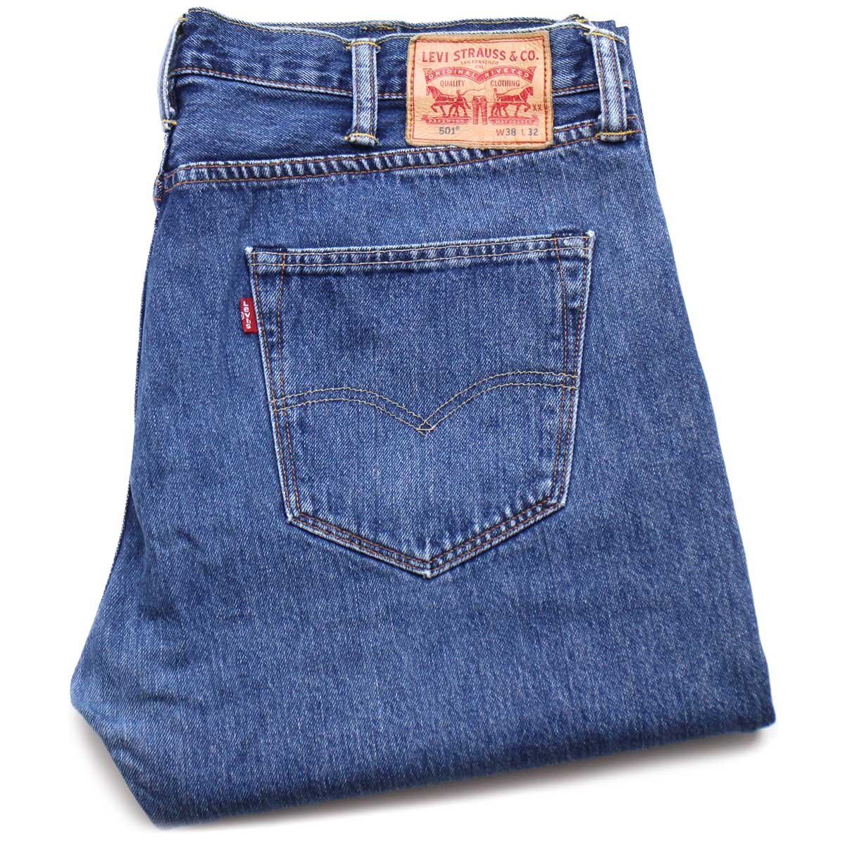 Levi'sリーバイス 501 デニムパンツ w38 L32★SDP3129【中古】