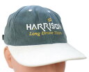 HARRISON Long Drive Team 刺繍 ツートン 切り替え コットンキャップ 薄緑×ライトベージュ【中古】(4)