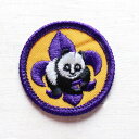 BSA ボーイスカウト パンダ パッチ★ワッペン【中古】