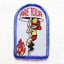 FIRE TOUR パッチ★ワッペン【中古】