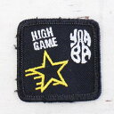 YOUNG AMERICAN BOWLING ALLIANCE YABA HIGH GAME スター ボウリング パッチ 黒★ワッペン【中古】