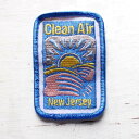 Clean Air New Jersey パッチ★ワッペン【中古】