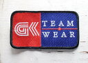 GK TEAM WEAR パッチ★ワッペン【中古】