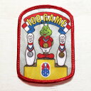 YOUNG AMERICAN BOWLING ALLIANCE YABA 100 GAME ボウリング パッチ★ワッペン【中古】