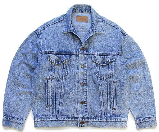 80s USA製 Levi'sリーバイス 70507 ケミカルウォッシュ デニムジャケット 4ポケット M★アシッド【中古】 80s USA製 Levi'sリーバイス 70507 ケミカルウォッシュ デニムジャケット 4ポケット M★アシッド【中古】