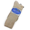 デッドストック★USA製 Dr.Allay DIABETIC SOCK 無地 ストレッチ コットン ソックス ベージュ 10-13★靴下【中古】