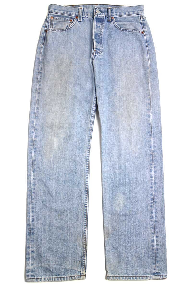 デニムパンツ メンズ ジーンズ ジーパン ズボン かっこいい おしゃれ カジュアル レトロ 春秋 アメリカン ワイド ストリート ストレート ロング 青