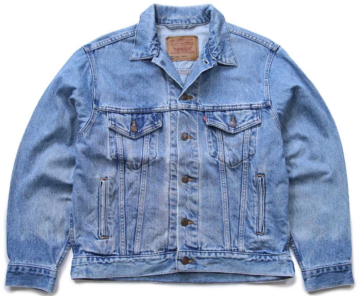 90s USA製 Levi'sリーバイス 70507 デニムジャケット 4ポケット S【中古】