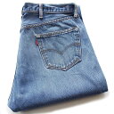 Levi'sリーバイス 501 ペンキ飛び&ダメージ デニムパンツ w38★SDP3656【中古】(4)
