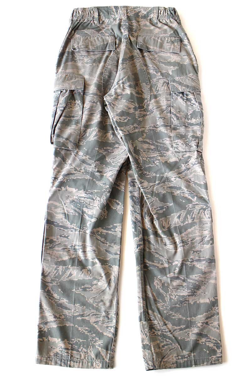 00s 米軍 U.S.AIR FORCE ABU デジタル タイガーカモ カーゴパンツ【中古】
