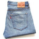 Levi'sリーバイス 501 USED加工 デニムパンツ w35★SDP3949【中古】(4)