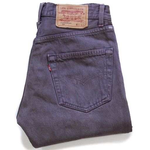 90s USA製 Levi'sリーバイス 501 後染め カラーデニムパンツ カスタム 薄紫 w30【中古】 90s USA製 Levi'sリーバイス 501 後染め カラーデニムパンツ カスタム 薄紫 w30【中古】