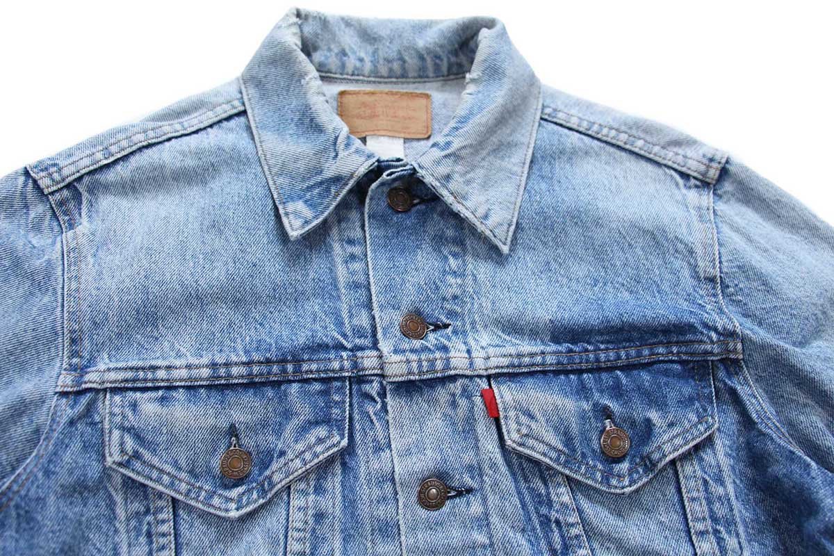 80s USA製 Levi'sリーバイス 70505 デニムジャケット 42【中古】