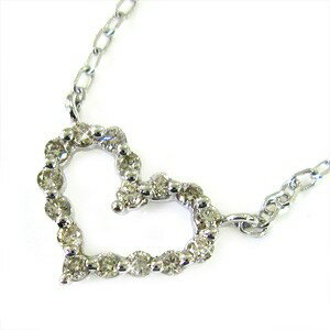 ڥ/ͥå쥹/ץ/ϡ/ǥ//4/ŷ/k18/0.10ct (ۥ磻  ԥ)