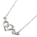 ジュエリー ペンダント スイート ハート レディース 4月誕生石 天然ダイヤモンド k18ゴールド 約0.02ct (ホワイト イエロー ピンク)