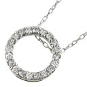 ペンダント ネックレス レディース メンズ 4月誕生石 天然ダイヤモンド Pt900 約0.20ct 約10mmサイズ