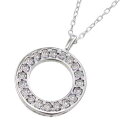 甲丸 ペンダント レディース メンズ 4月誕生石 天然ダイヤモンド ゴールドk10 約0.19ct (ホワイト イエロー ピンク)