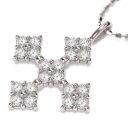 ジュエリー ペンダント クロス ヘッド レディース メンズ 4月誕生石 天然ダイヤモンド 18金ゴールド 約0.65ct (ホワイト イエロー ピンク)(4)