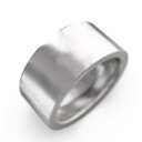 平打 リング メンズ レディース メンズ k18ゴールド 約9mm幅 大サイズ 厚さ約2mm (ホワイト イエロー ピンク)