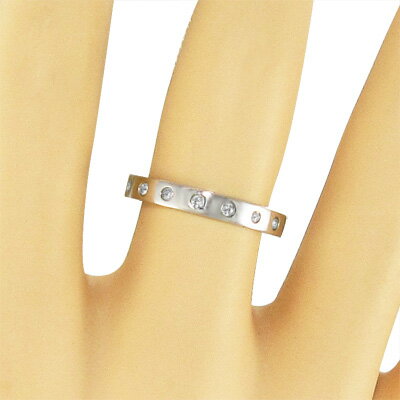 リング レディース 4月誕生石 天然ダイヤモンド Pt900 約0.12ct 9ピース リング レディース 4月誕生石 天然ダイヤモンド Pt900 約0.12ct 9ピース